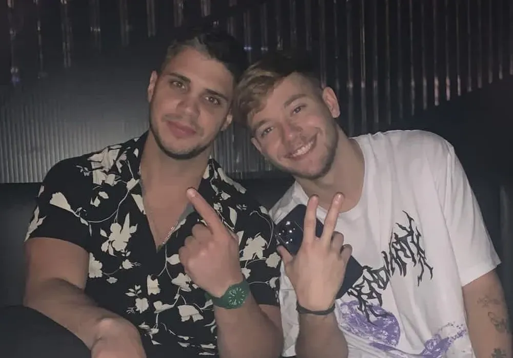 Alexis Conejo Quiroga y Nacho Castañares en Uruguay