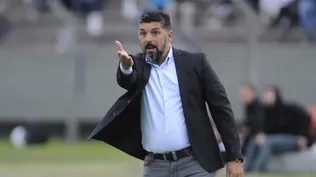 Con los alcanzapelotas parecía un partido de barrio