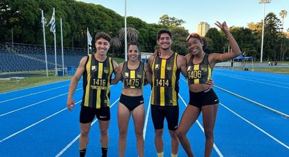 Franco Fumero, Flavia Lanza, Santiago Clark y Déborah Rodríguez&nbsp;