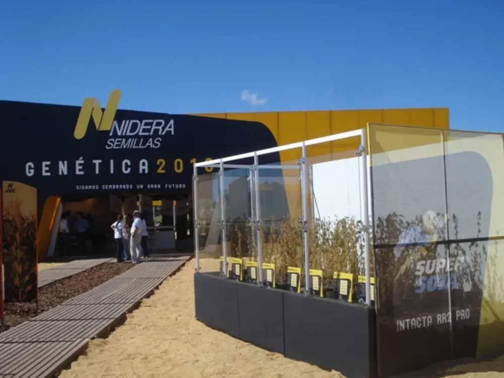 La nueva soja se ha ido presentando en sociedad en diversas exposiciones agrícolas de la región