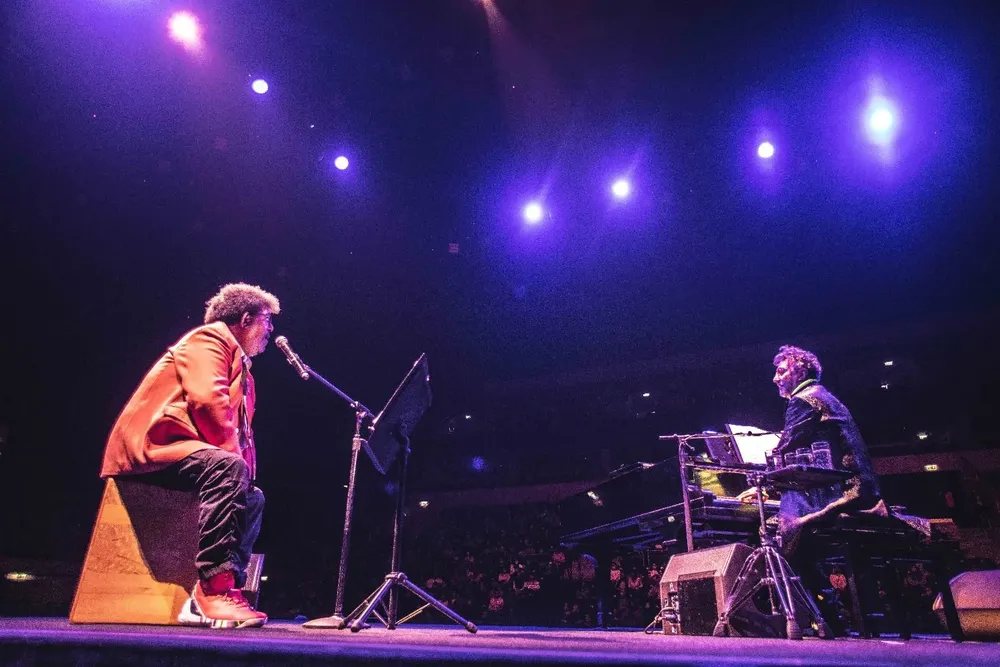 Fito Páez en el Antel Arena junto a Ruben Rada