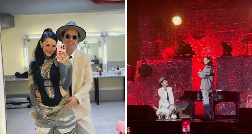 Coti sorprendió a Cande Tinelli en pleno show