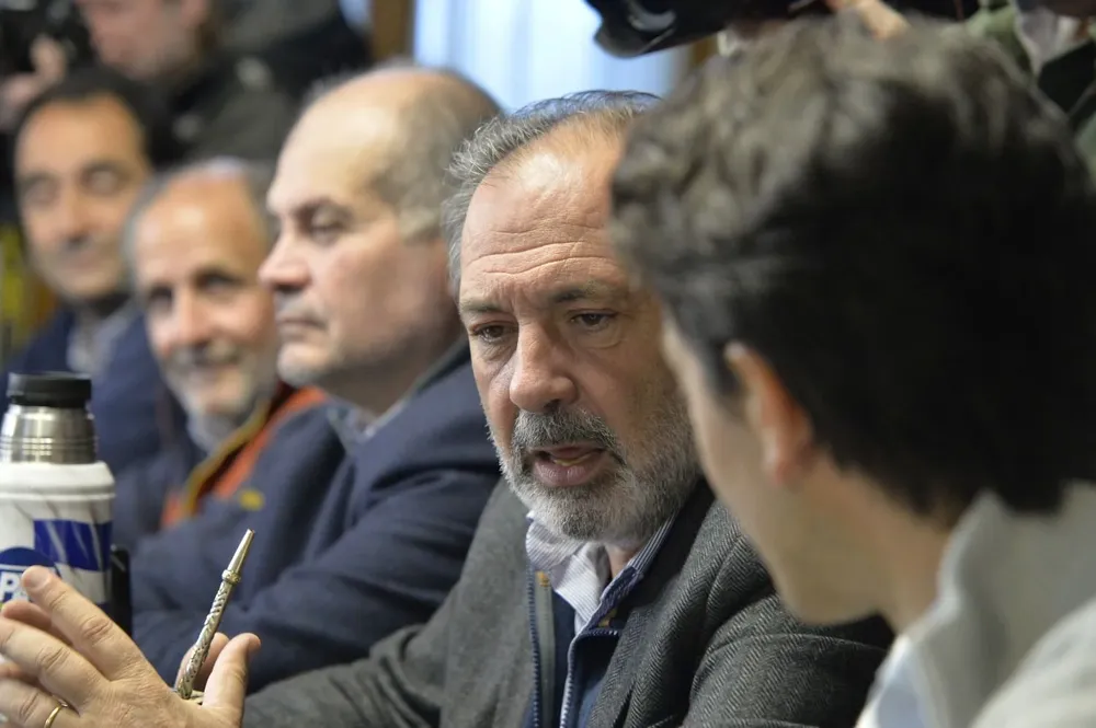 Senadores del Partido Nacional: Jorge Gandini junto a Juan Sartori