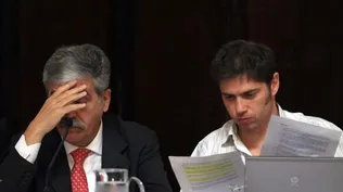 Julio de Vido y Axel Kicillof