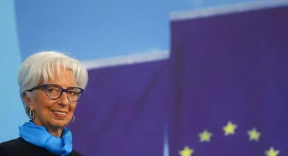 Christine Lagarde, presidenta del BCE.