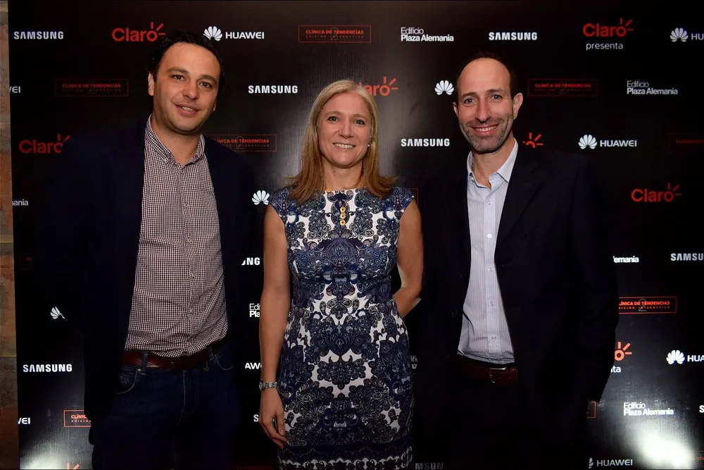 Sebastian Aguiar, Verónica Rudolph y Pablo Rethenias