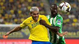 Brian Ocampo volvió a ser importante para Cádiz