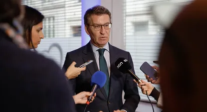 Alberto Núñez Feijóo, líder del PP.