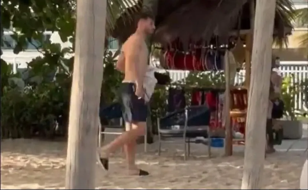 Matías Viña en Barra da Tijuca