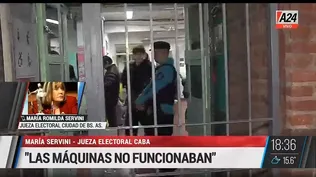 Jueza Servini explicó por qué hubo problemas en el voto electrónico en CABA