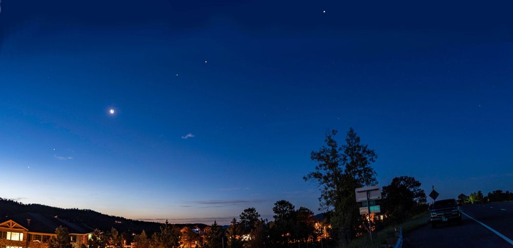 Los aficionados a la astronomía podrán disfrutar del desfile de planetas durnte las noches de enero y febrero.