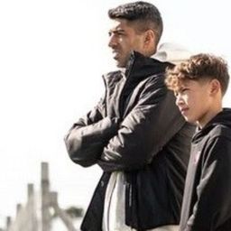 Luis Suárez y su hijo Benjamín estuvieron en la práctica de Deportivo LSM Luis Suárez y su hijo Benjamín estuvieron en la práctica de Deportivo LSM