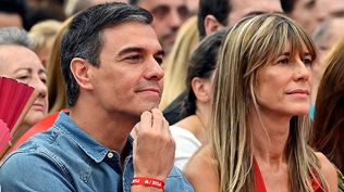 Pedro Sánchez y Begoña Gómez &nbsp; &nbsp;