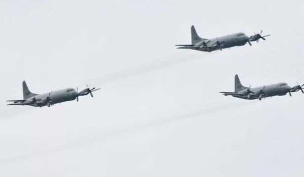 Las aeronaves Lockheed Martin P-3C Orion se especializan en tareas de patrulla y exploración marítima.
