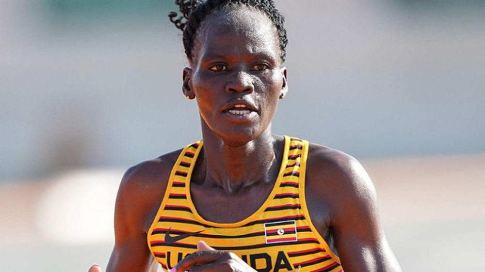 La atleta ugandesa Rebecca Cheptegei