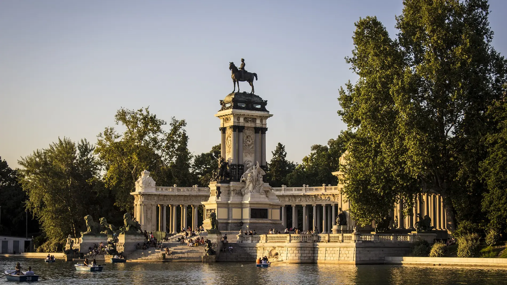 El Parque El Retiro, uno de los lugares emblemáticos de Madrid.&nbsp;