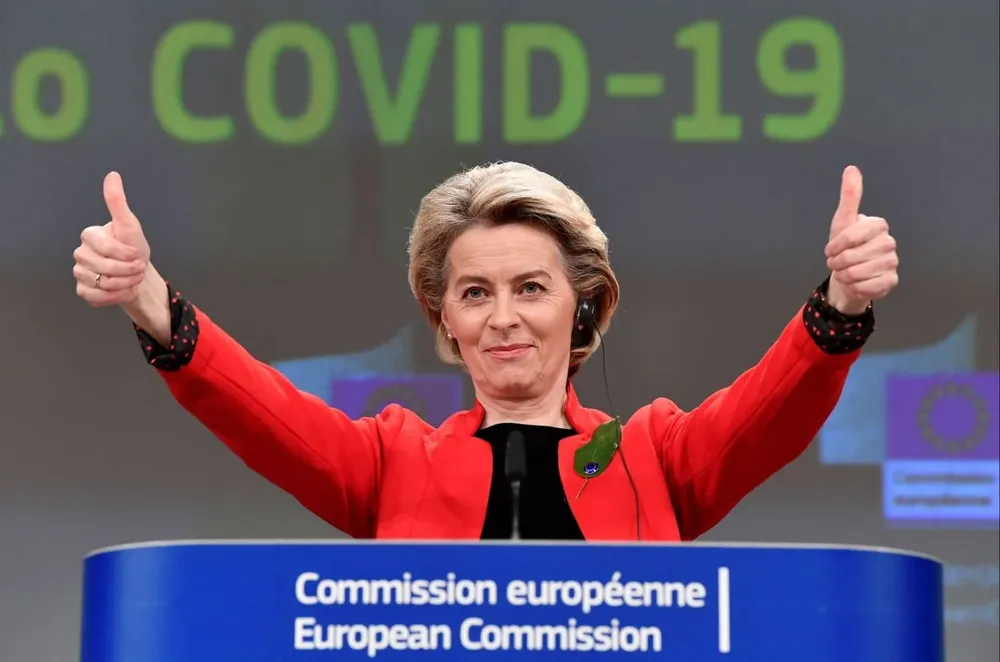 Ursula von der Leyen, presidenta de la Comisión Europea