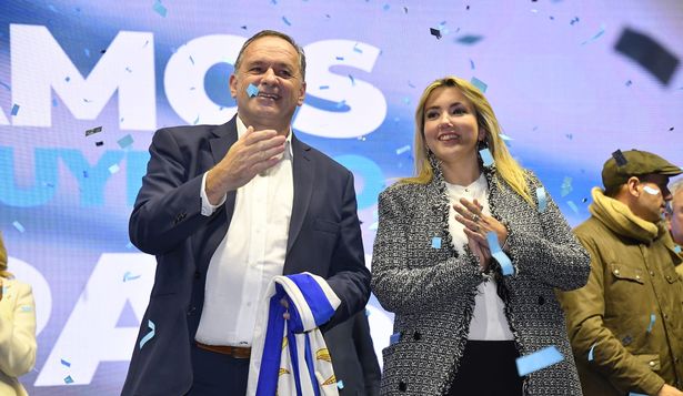 Álvaro Delgado y Valeria Ripoll luego de las elecciones internas 2024