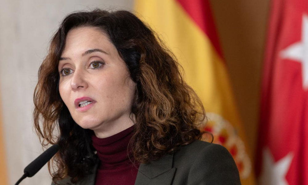 La presidenta de la Comunidad de Madrid, Isabel Díaz Ayuso.