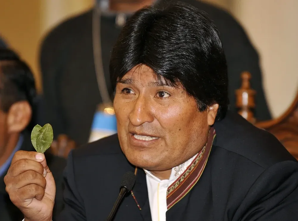 El presidente Evo Morales ha sido un fuerte defensor de nuevos usos para la coca
