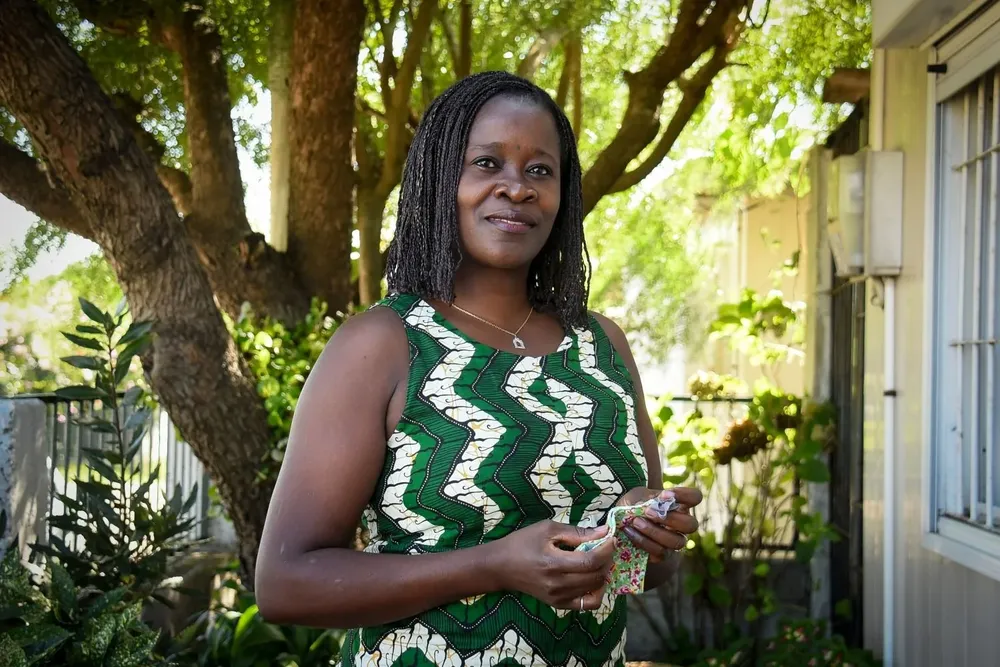 A sus 42 años, la angoleña Angelina Vunge se convirtió en la primera africana en llegar al Parlamento