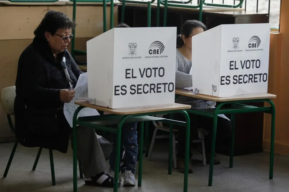 Hay casi 17 millones de ecuatorianos autorizados a votar en la segunda vuelta.