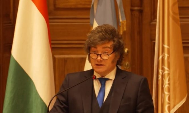 Antes de regresar a la Argentina, Milei destacó la afinidad de valores con Hungría
