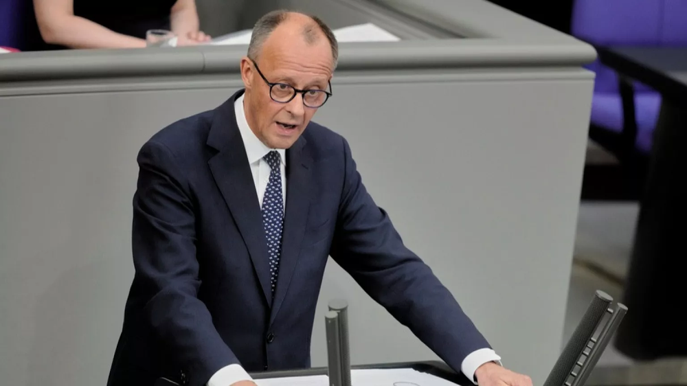 El canciller alemán, Friedrich Merz