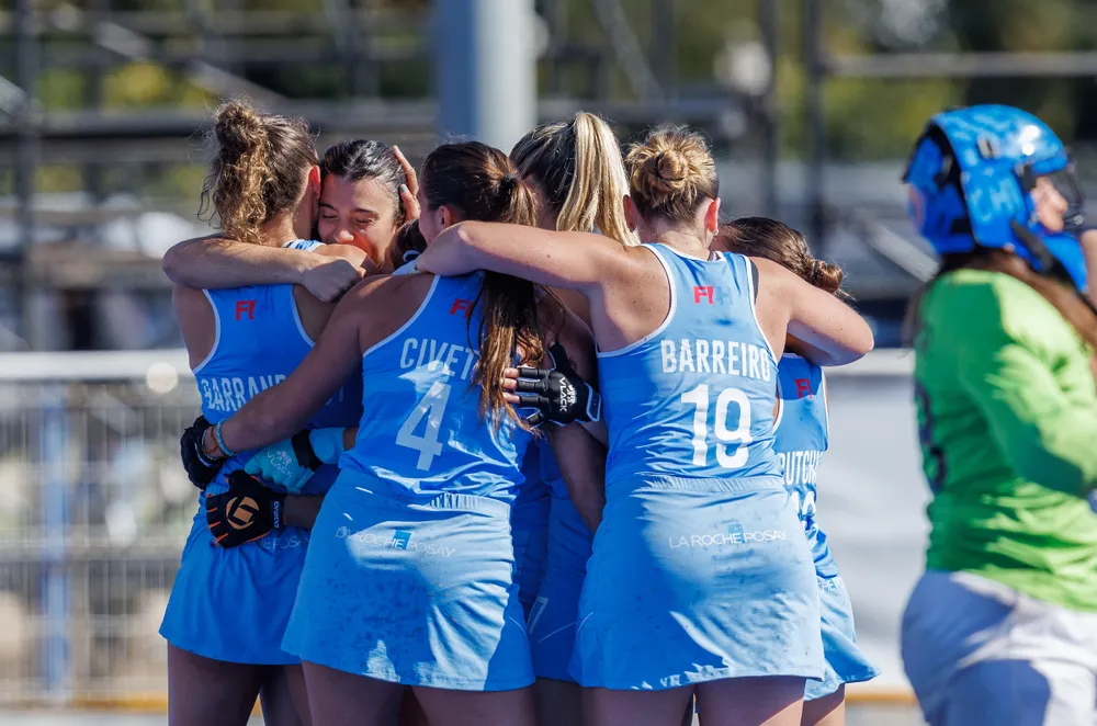 El festejo de Milagros Seigal en la Copa Am&eacute;rica 2025