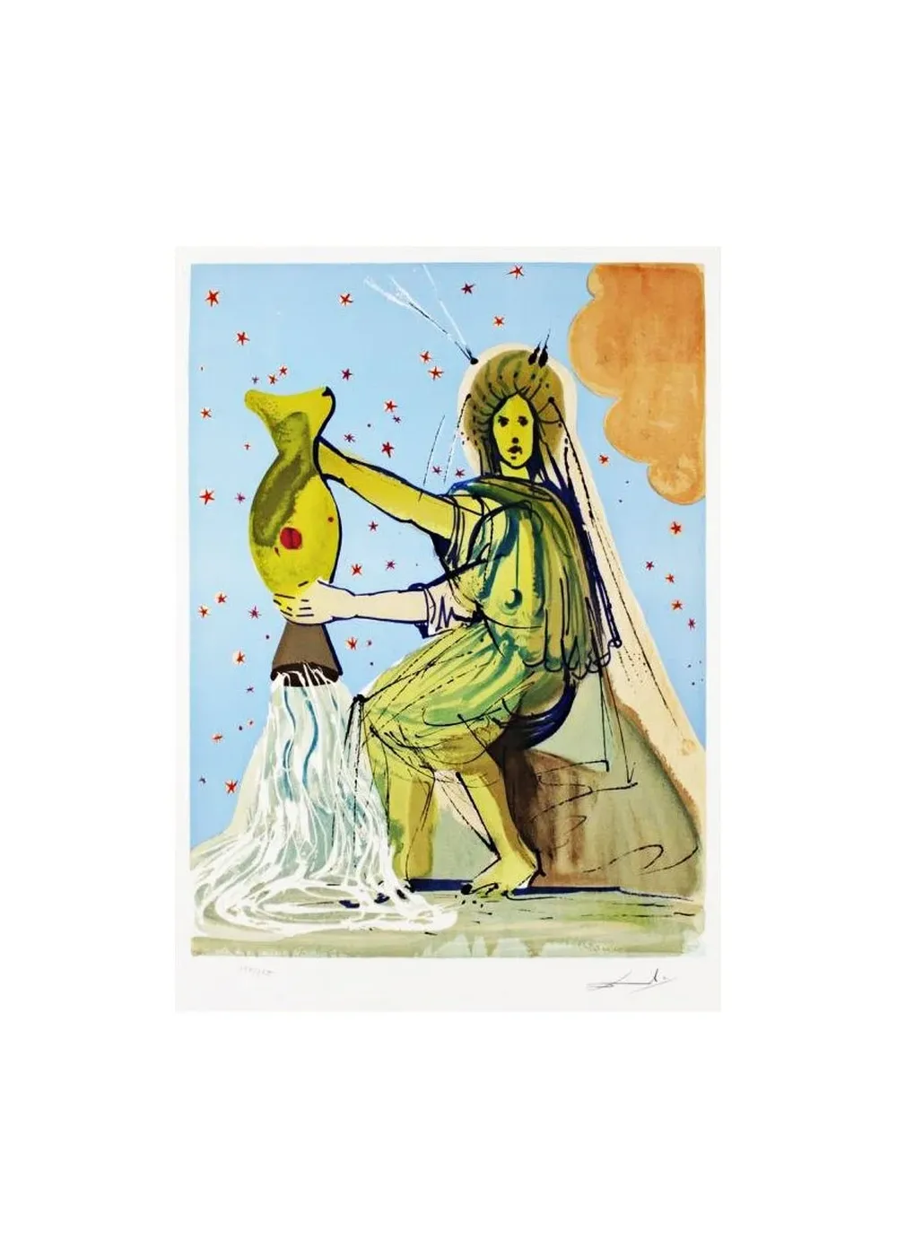 Acuario según Salvador Dalí