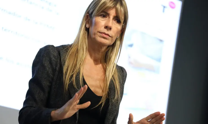Begoña Gómez, esposa del presidente español, Pedro Sánchez.