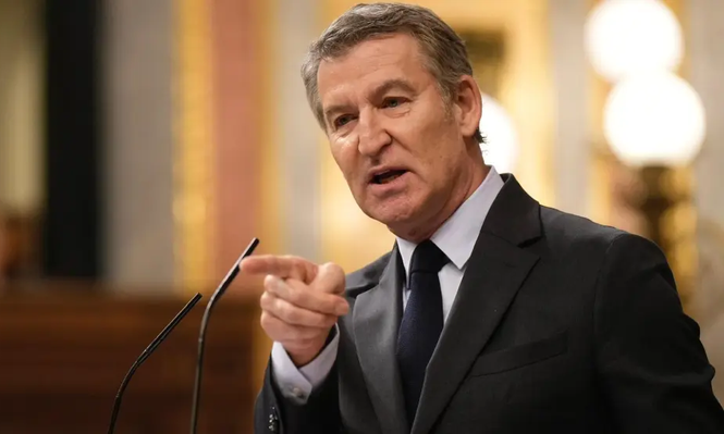 Alberto Núñez Feijóo, líder del Partido Popular.