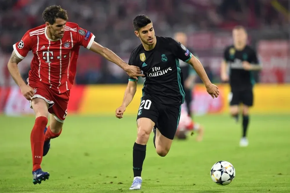 Javier Martínez y Marcos Asensio