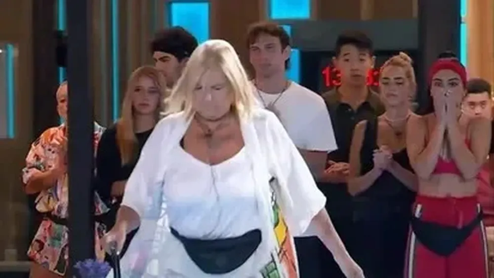 Virginia de GH abandonando la casa