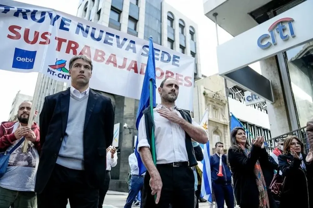 Movilización en Ciudad Vieja.