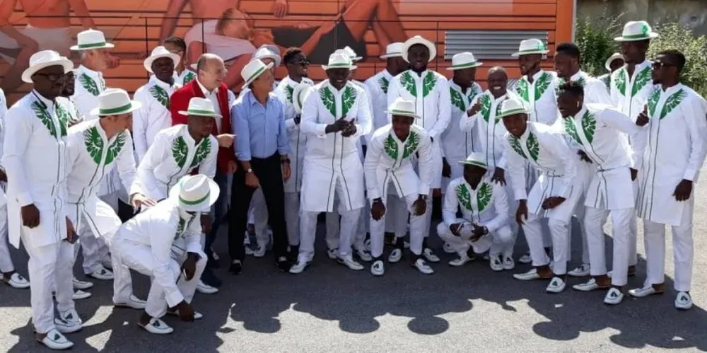 Asi viajó el plantel de Nigeria hacia Rusia