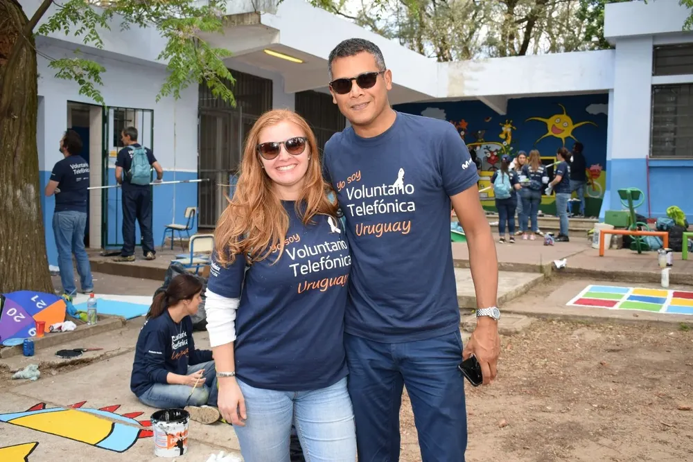 Virginia Rico y Alexis Ayarza