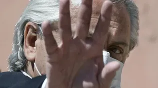 Alberto Fernández en la Casa Rosada