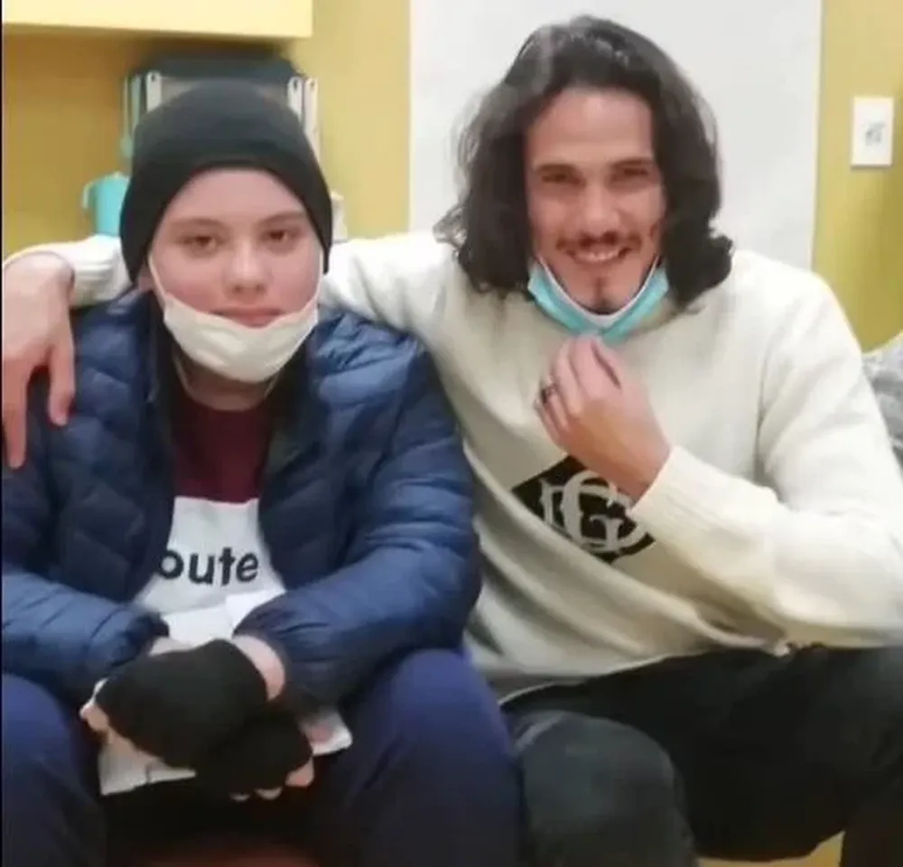 Cavani en la Fundación Pérez Scremini