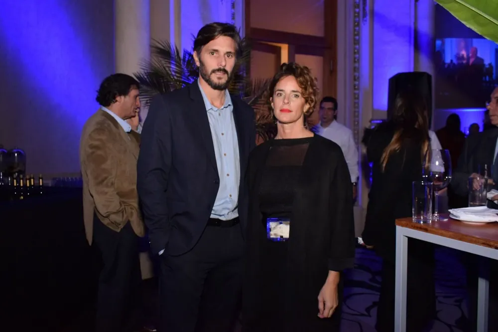 Jean Paul Bragard y Gimena Ribas