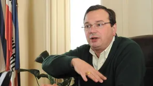 José Luis Falero, intendente de San José.