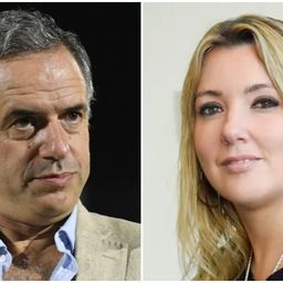 Yamandú Orsi y Valeria Ripoll Yamandú Orsi y Valeria Ripoll