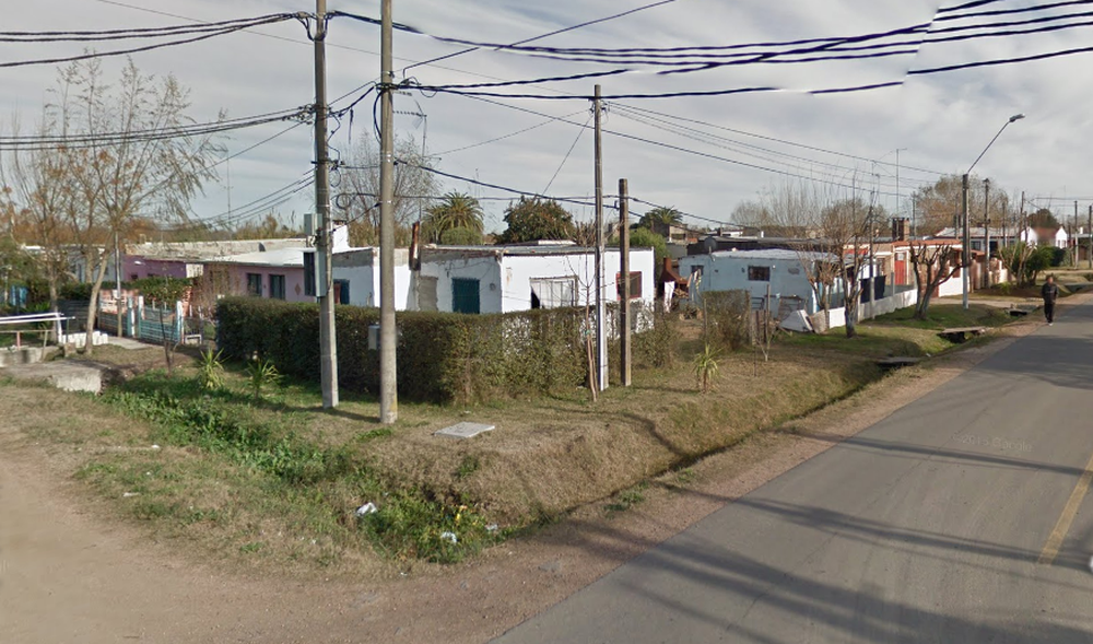 El hecho sucedió en calle Queguay entre Canadá y San Isidro