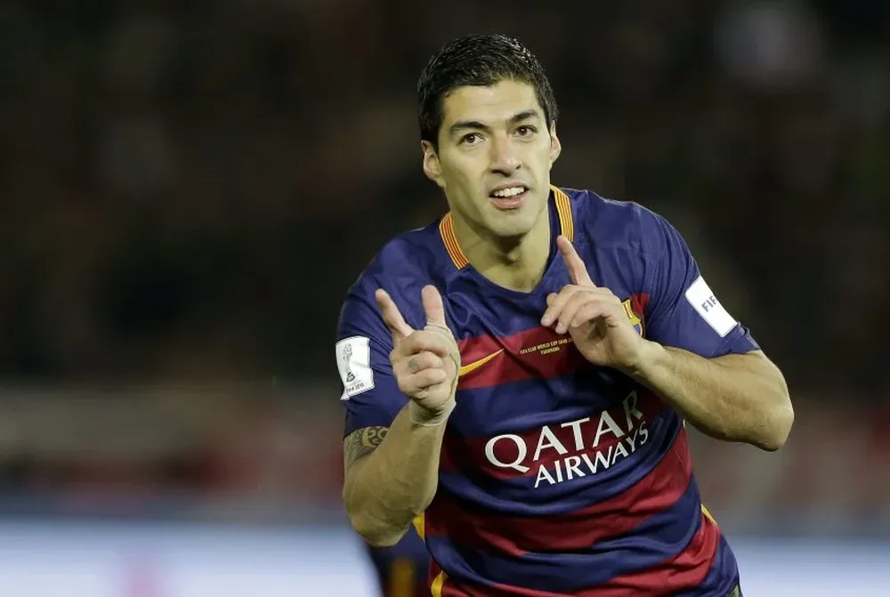 Luis Suárez, doblete en la final del Mundial de Clubes