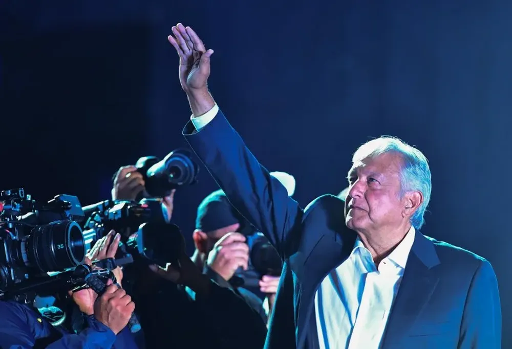 Andrés Manuel López Obrador, candidato a presidente de México