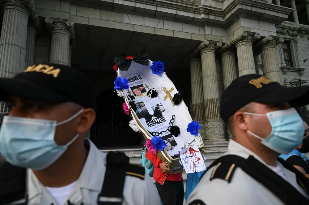 Protestas en Guatemala