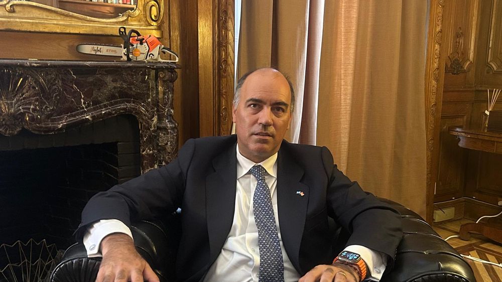 El embajador argentino en Madrid, Wenceslao Bunge Saravia.&nbsp;