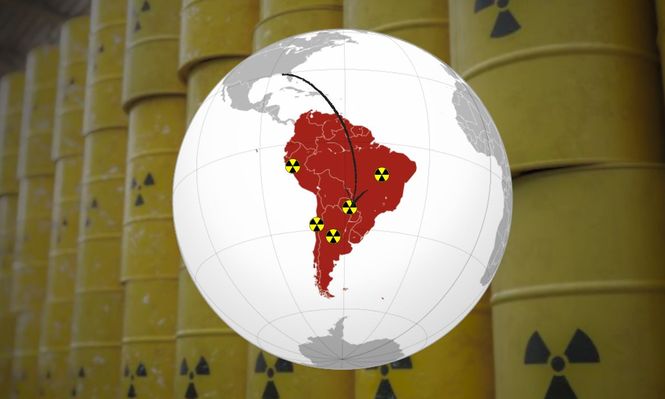 Uranio en Sudamérica