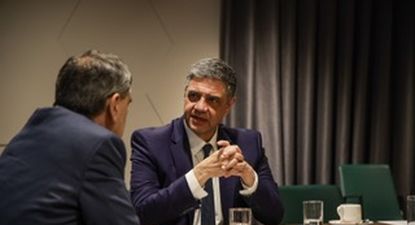 Jorge Macri, en Madrid, en diálogo con El Observador España.