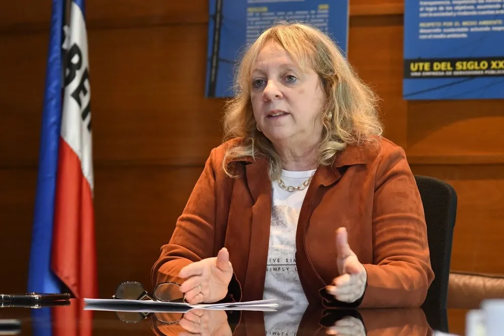 Silvia Emaldi, presidenta de UTE.